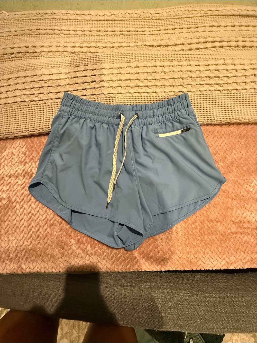 Vuori Clementine Running Shorts Blue